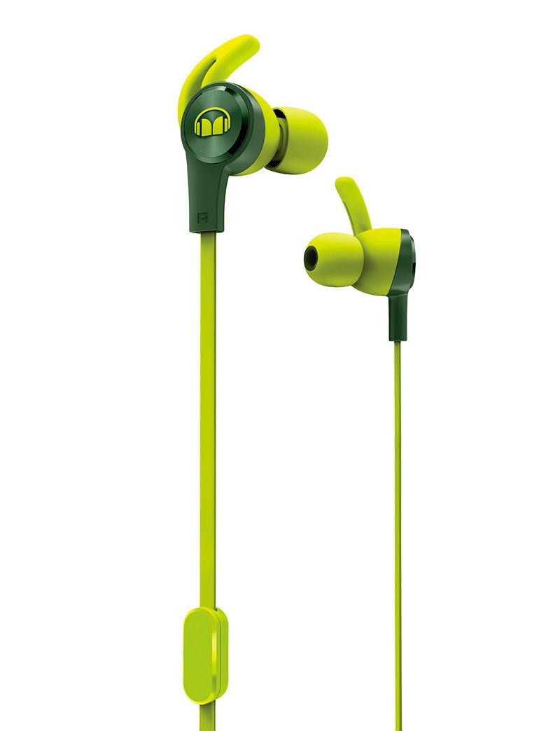 Auricular Monster iSport Achieve com micro verde (Outlet - D)
