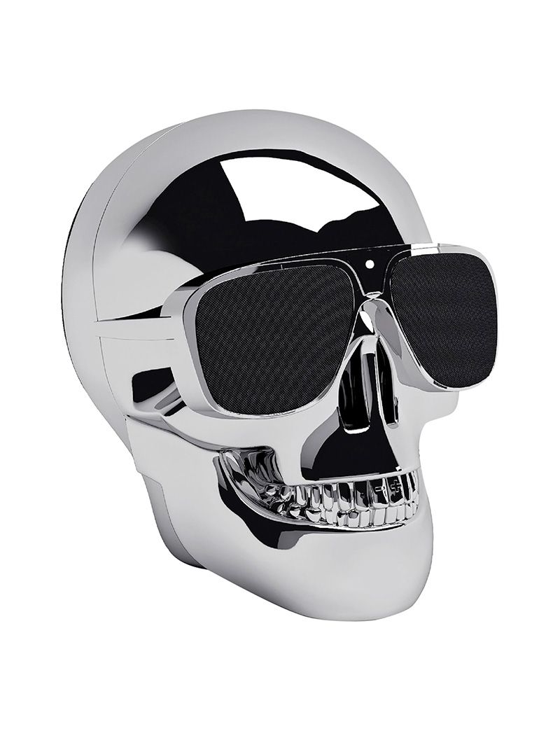 Coluna Jarre AeroSkull Nano - Prateado (Outlet - A)