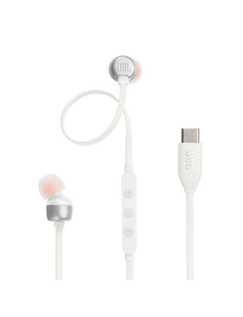 Auriculares JBL Tune 310C USB-C - Branco (Outlet - A)