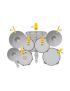 Kit de Microfones AKG Drum Set Session I