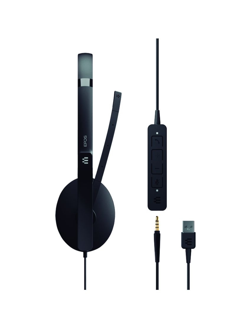 Micro-Auscultador EPOS binaural ADAPT 165 USB II