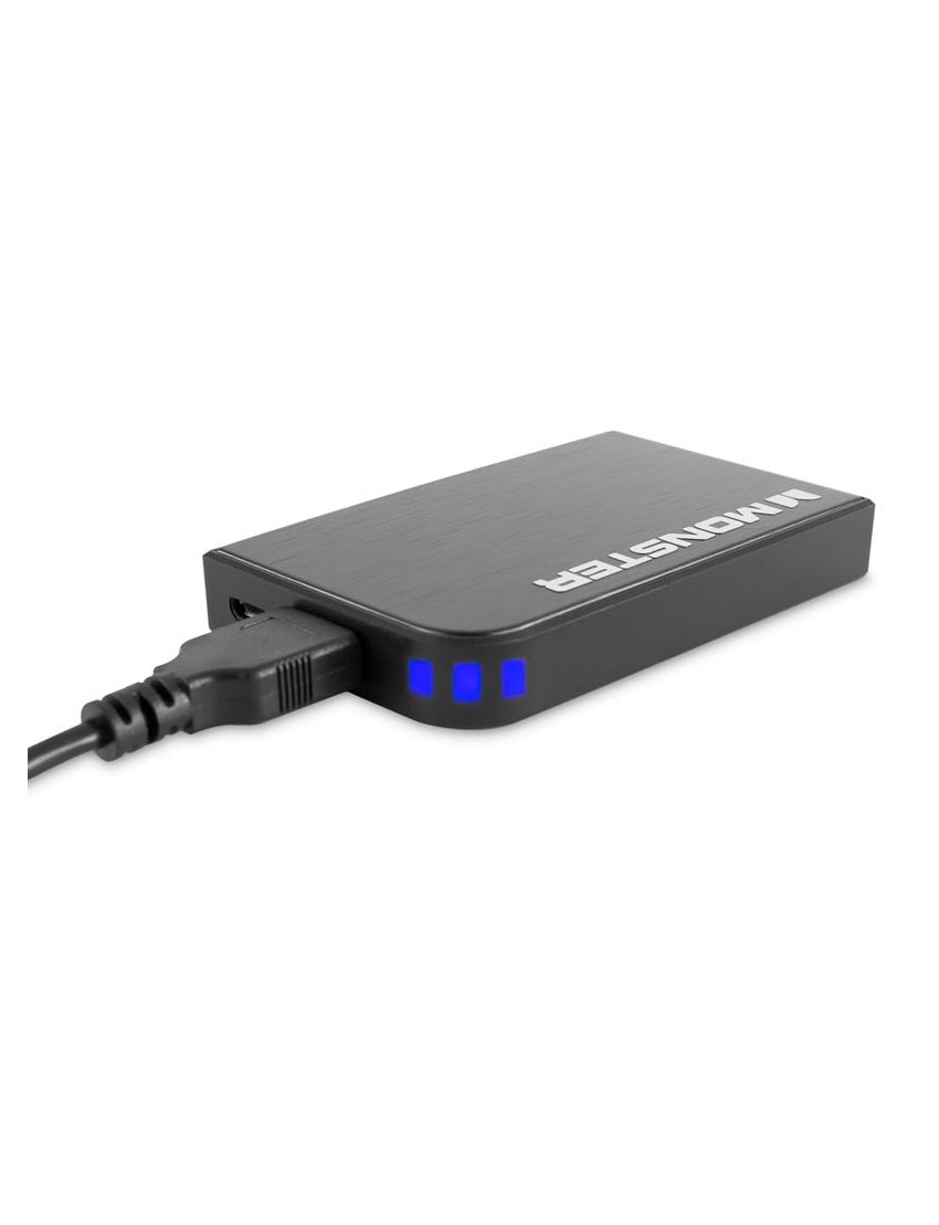 Powerbank Turbo Monster 3350mAh Preto (Outlet - D)