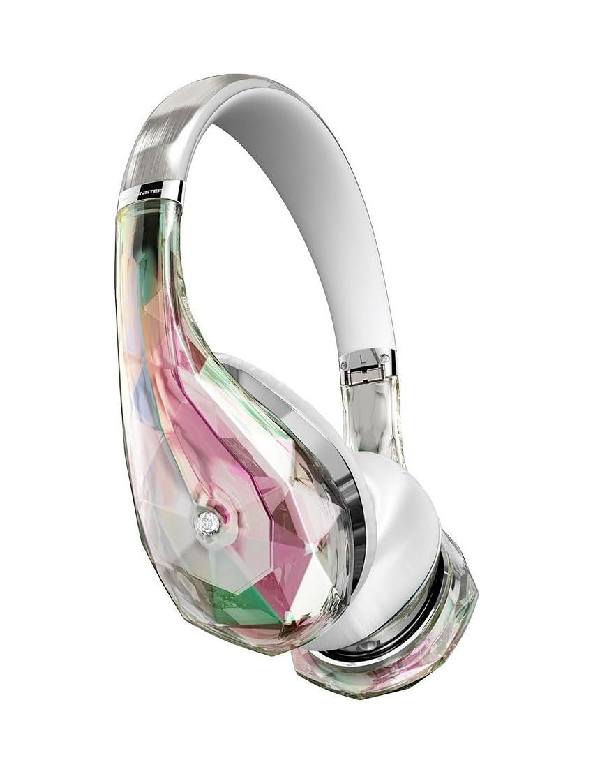 Auscultador Monster Diamond Tears Branco (Outlet - D)