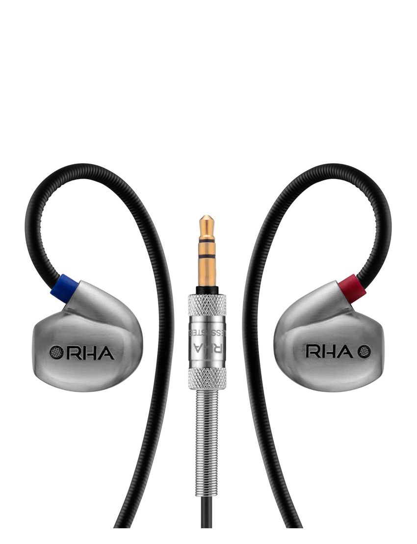 Auricular RHA T20  Preto/Cinzento (Outlet - D)