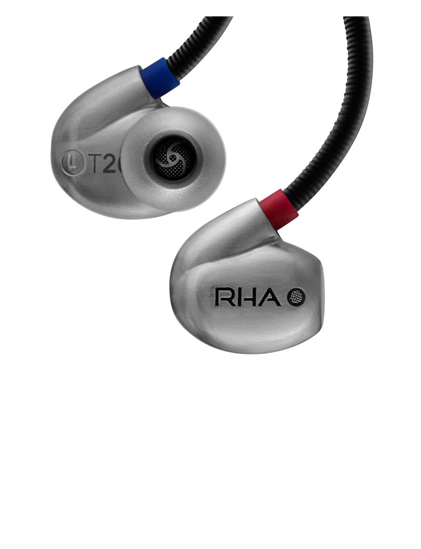Auricular RHA T20  Preto/Cinzento (Outlet - D)