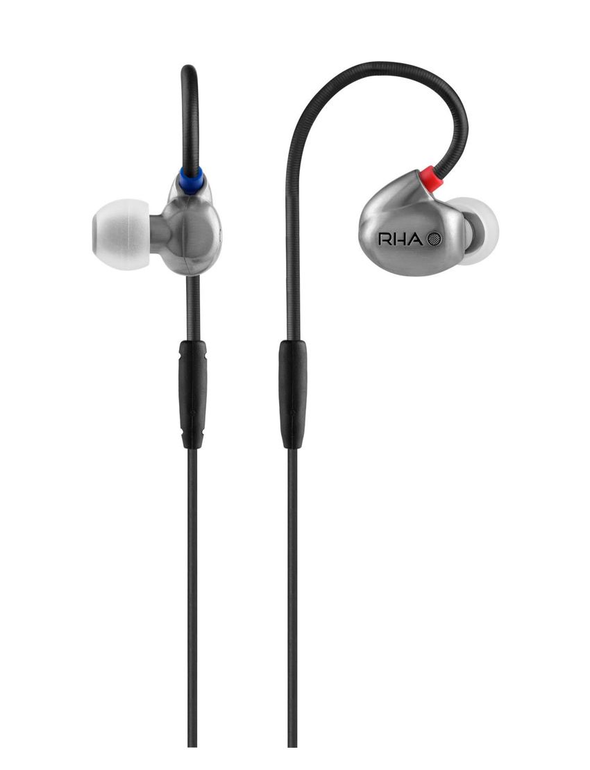 Auricular RHA T20  Preto/Cinzento (Outlet - D)