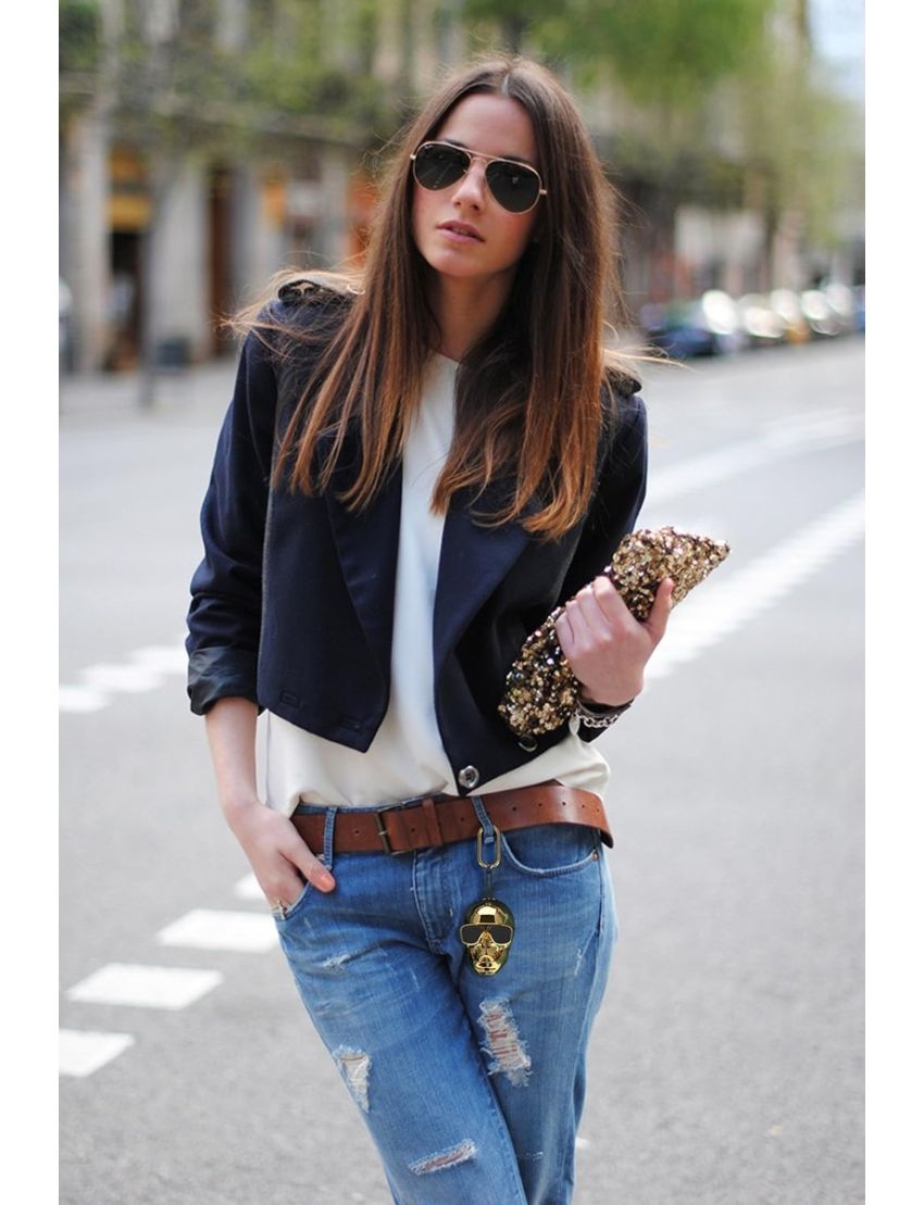 Coluna Jarre AeroSkull Nano - Dourado (Outlet - A)