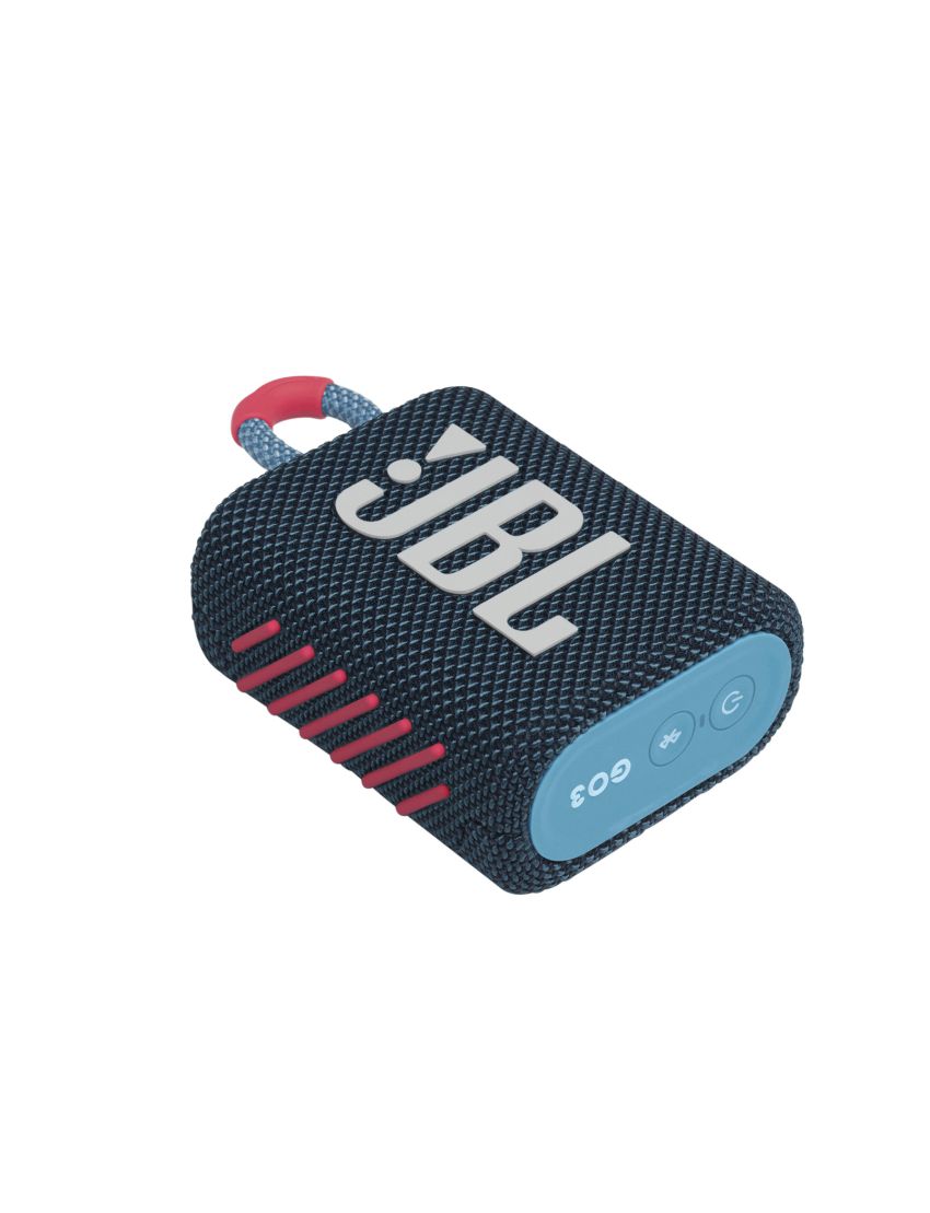 Coluna Bluetooth JBL GO3 - Azul