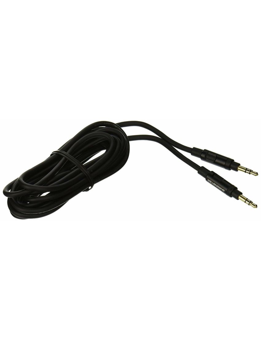 Cabo Monster auxiliar jack 2.40mt Preto (Outlet - D)