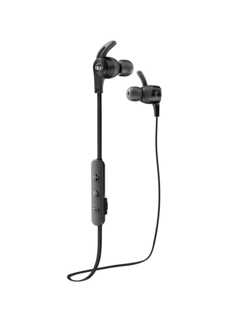 Auricular Bluetooth Monster iSport Achieve com micro Preto (Outlet - D)