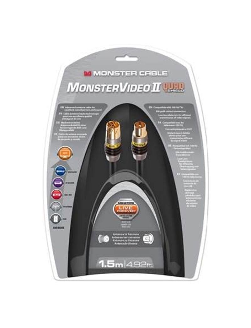 Cabo Antena 1.5m MV2A QUAD Shielded Performance (Outlet - D)